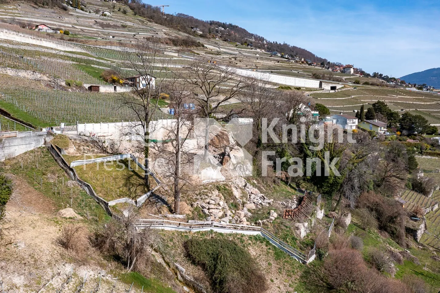 Villa indipendente da costruire con vista mozzafiato sul lago in vendita a Corseaux - Foto 9 di 9