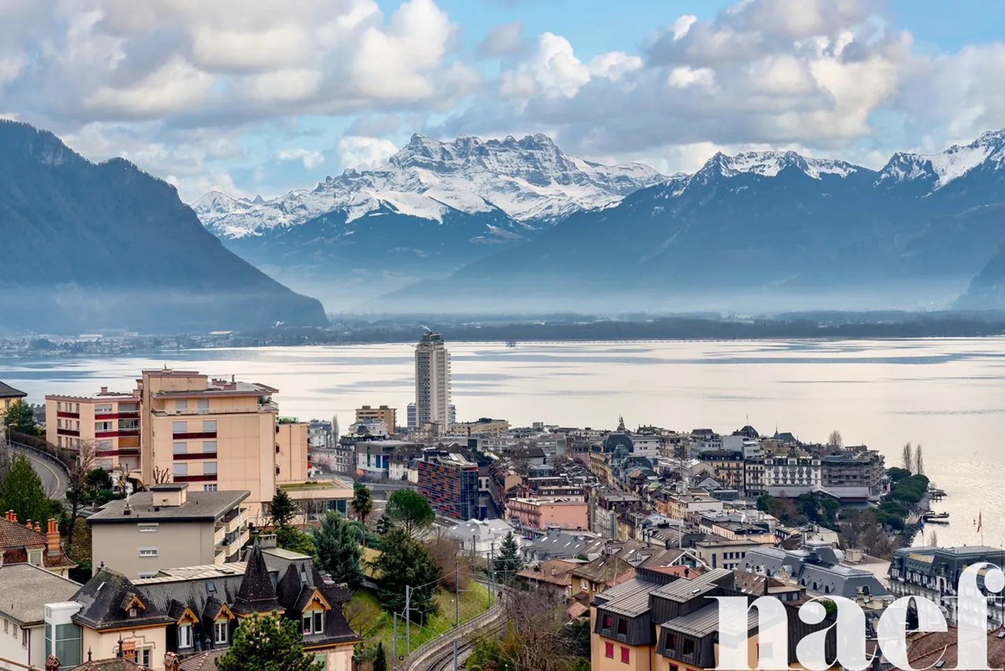 Bel appartement de 4.5 pièces avec une vue imprenable sur le lac à vendre à Montreux - Foto 1 von 13