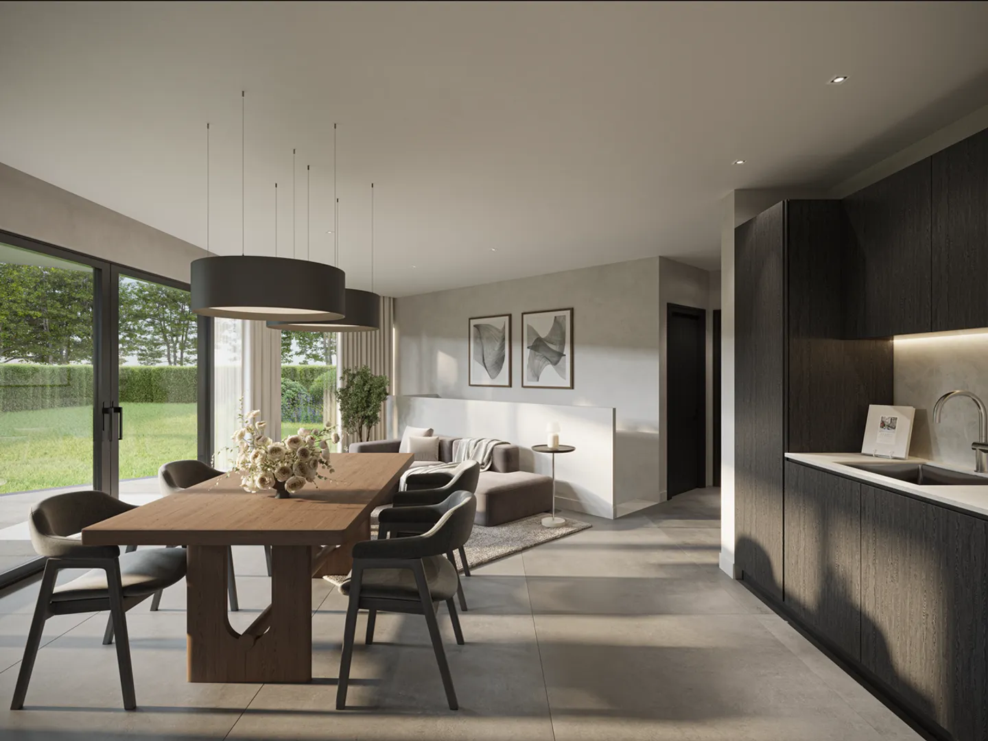 3-room apartment with souplex on the garden level - Photo 1 of 5