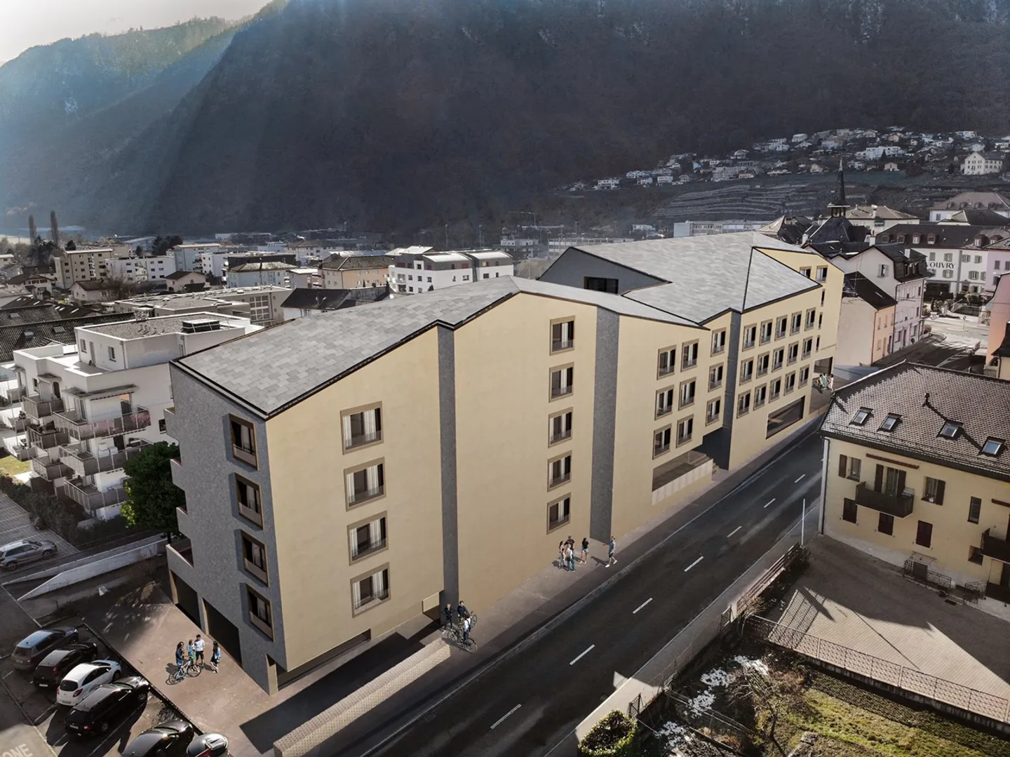 Nuova promozione Domaine de Vouvry - Nuovo appartamento di 2,5 locali lotto A17 in vendita - Foto 2 di 7