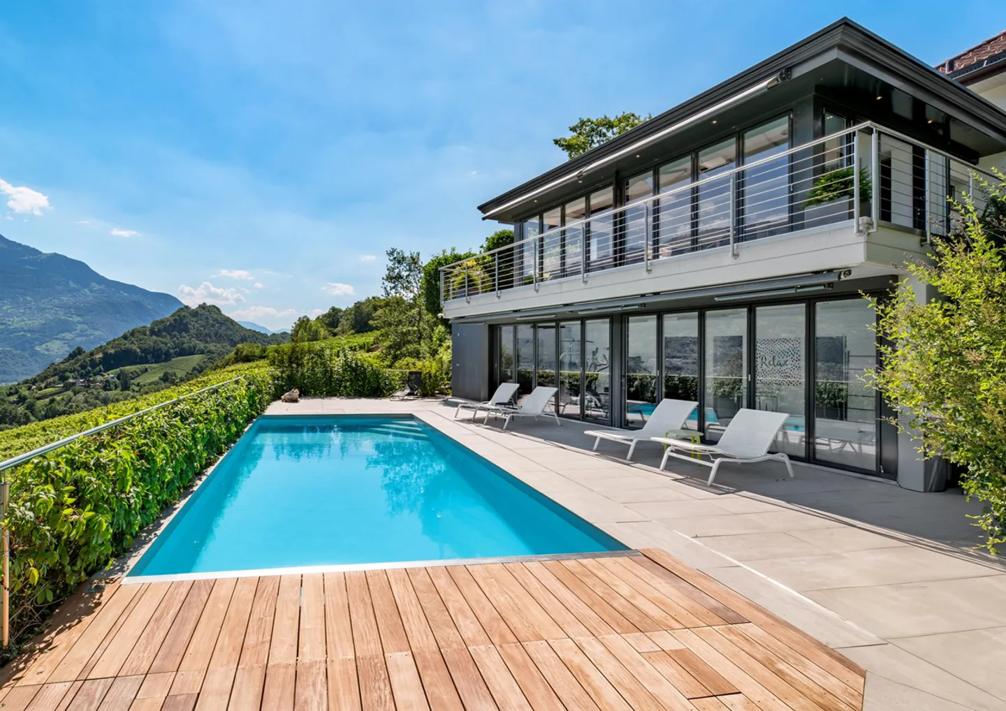 Villa di prestigio con piscina a Savièse - Foto 7 di 8