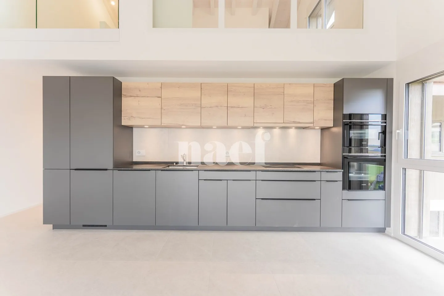 New 5.5-room duplex apartment with large balcony for sale in Prévonloup - Photo 3 of 10