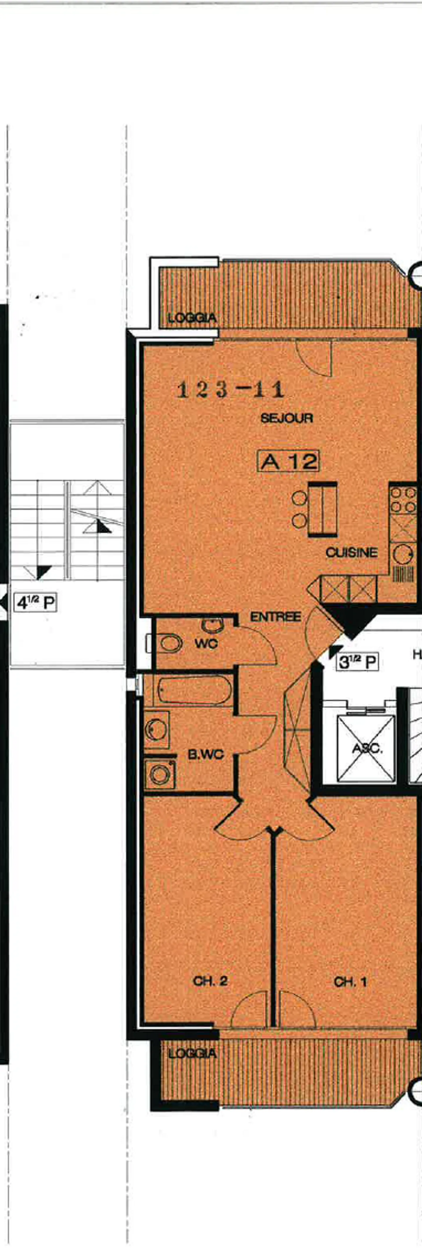 In esclusiva: Appartamento di 3,5 locali - Foto 9 di 9