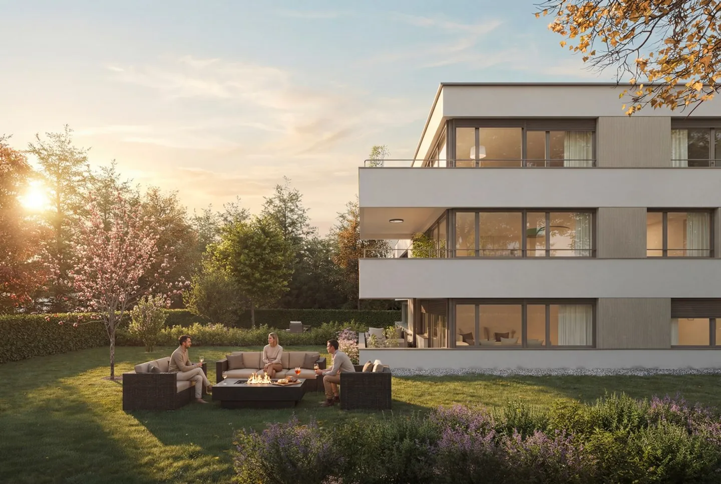 Appartamento con giardino a Onex - Foto 3 di 5