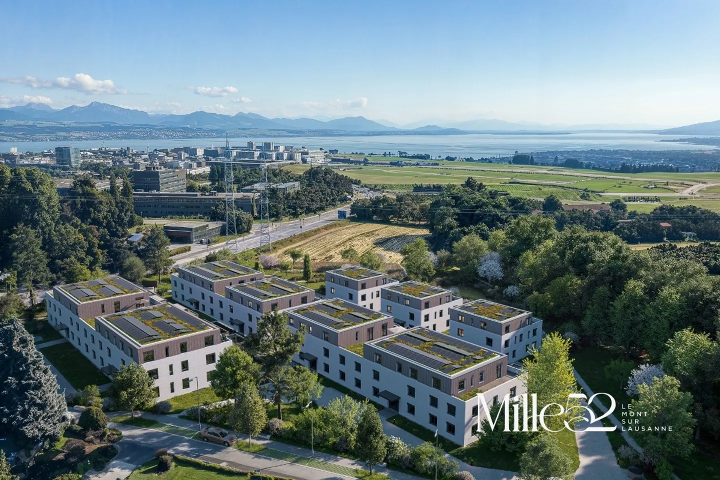 Mille52 - Lot B2-101 - 3.5-room apartment on the 1st floor with balcony - Photo 8 of 13