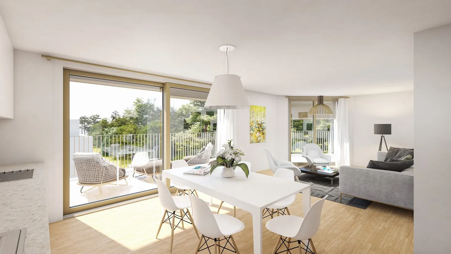Sauges 30 - Lotto 23 - Nuovo appartamento di 4.5 locali idealmente situato - Foto 2 di 11