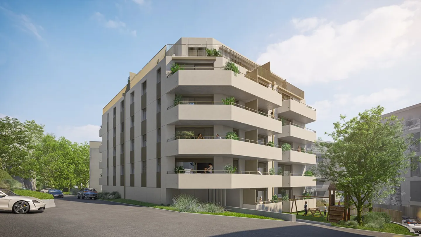 Sauges 30 - Lotto 23 - Nuovo appartamento di 4.5 locali idealmente situato - Foto 5 di 11