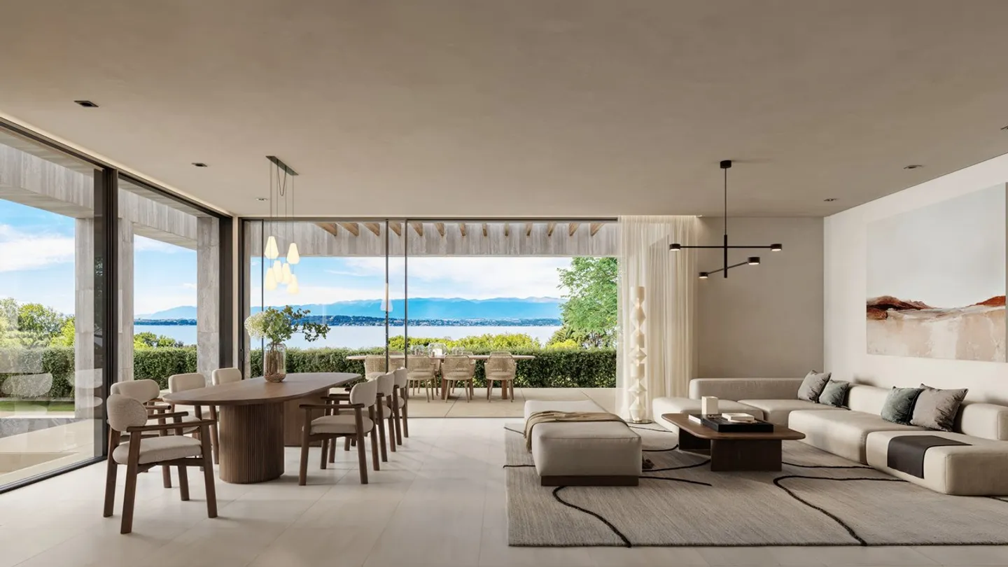 Haut Rivage, Cologny | 3 ville individuali con vista lago - Foto 2 di 5