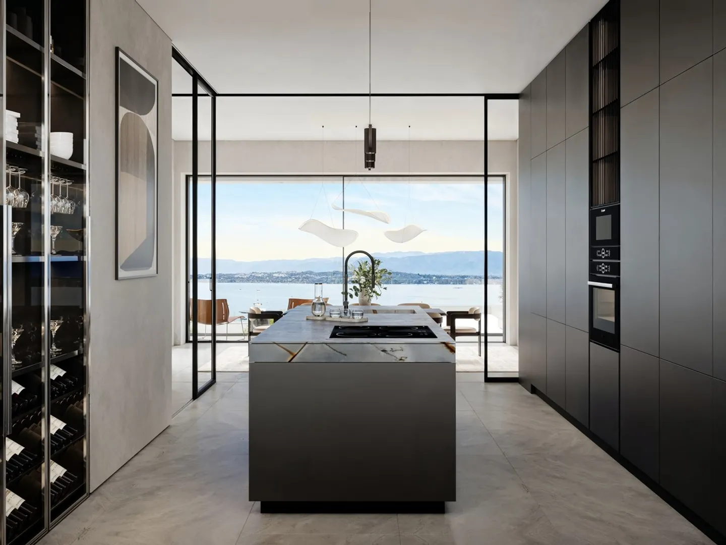 Haut Rivage, Cologny | 3 ville individuali con vista lago - Foto 3 di 5