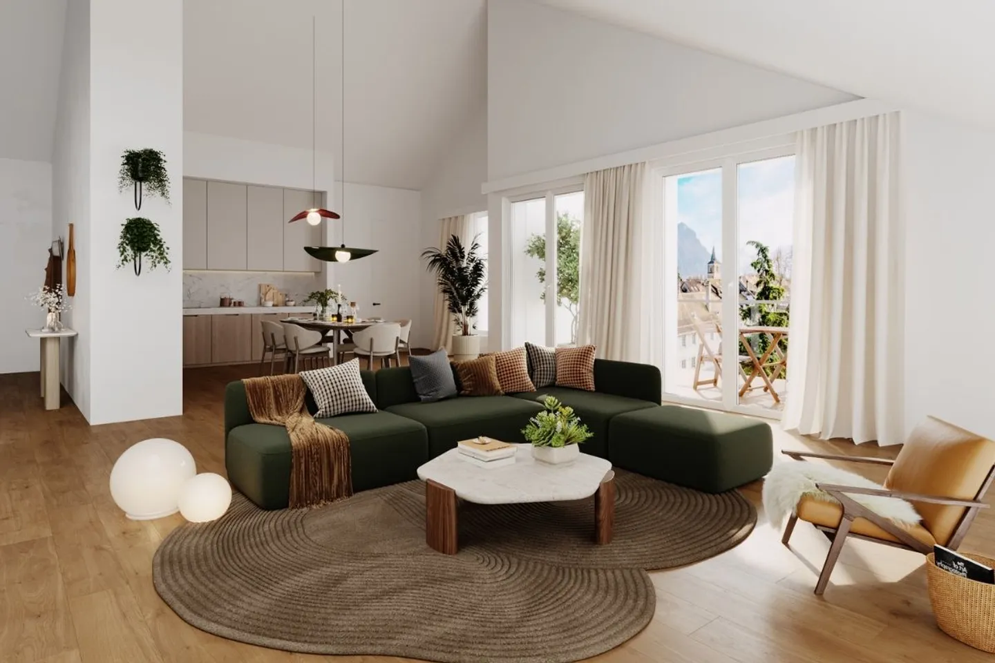 Lot A4 - Nuovo appartamento di 4.5 locali al 1° piano a due passi dal lago - Promozione Grand'Rive - In vendita a Villeneuve - Foto 5 di 8