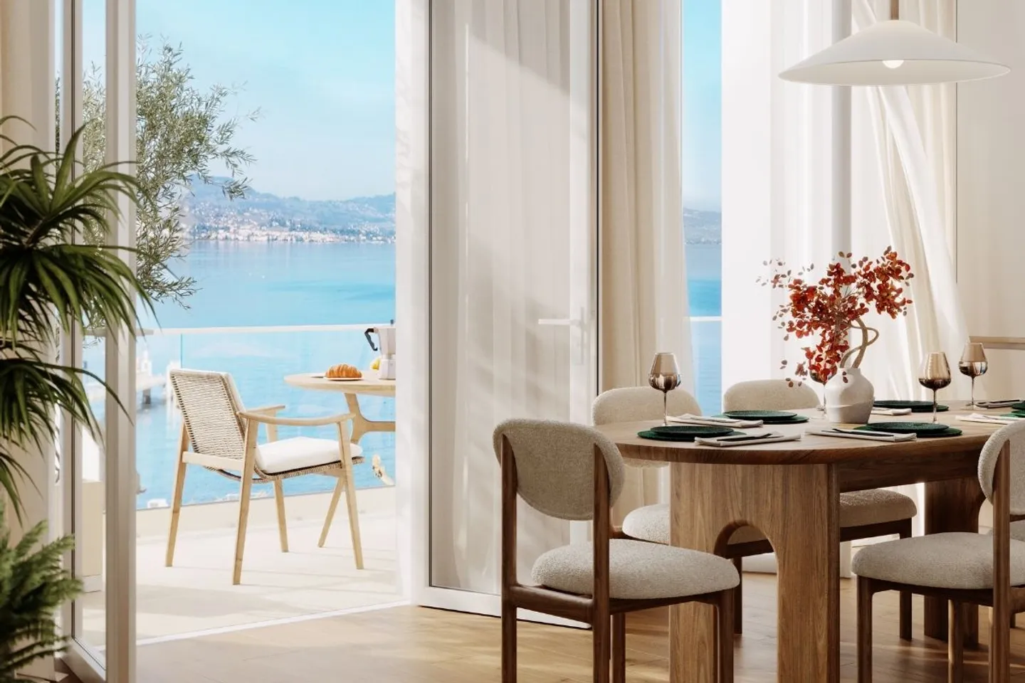 Lot A4 - Nuovo appartamento di 4.5 locali al 1° piano a due passi dal lago - Promozione Grand'Rive - In vendita a Villeneuve - Foto 4 di 8