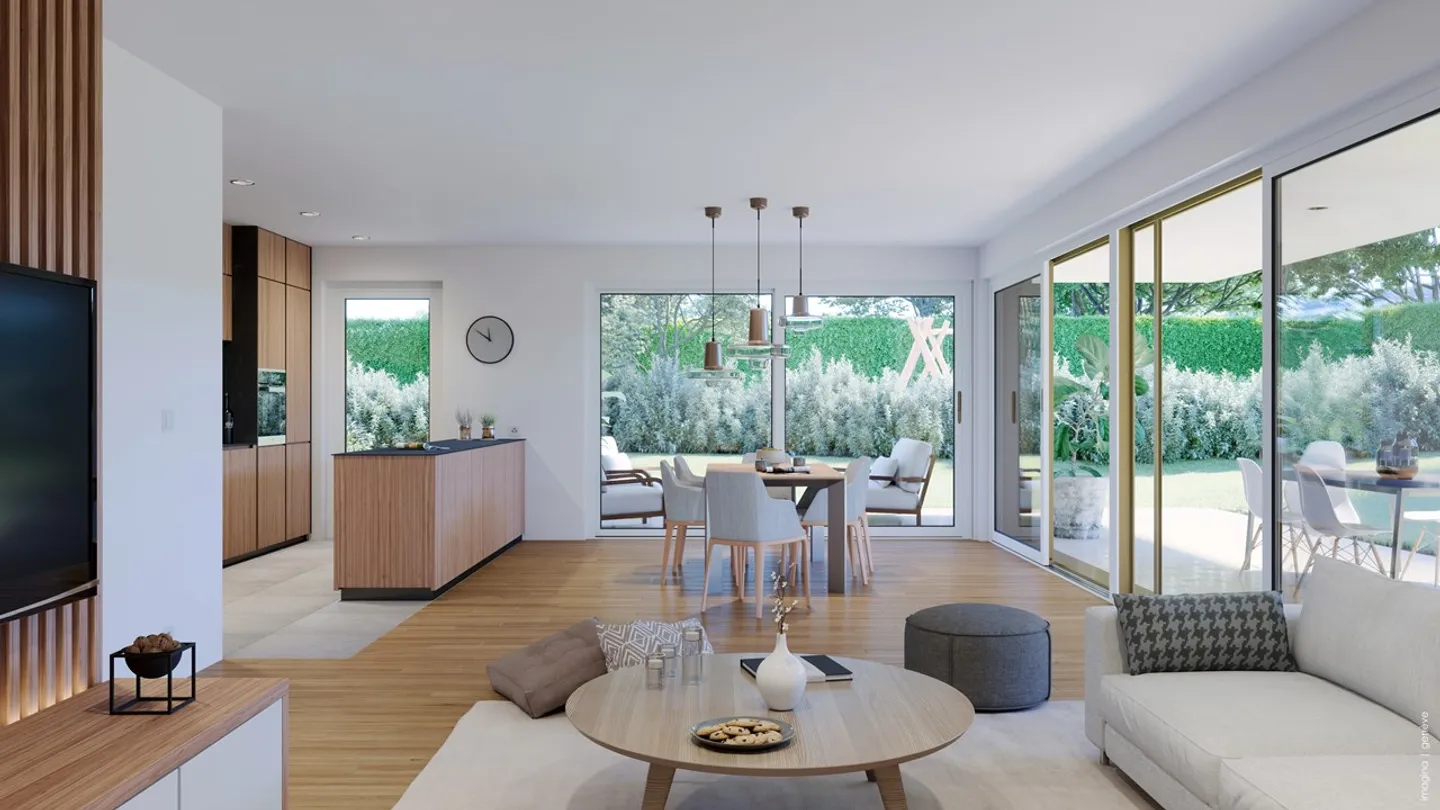 Family apartment with 5.5 rooms and a 51 m² terrace - Photo 3 of 4