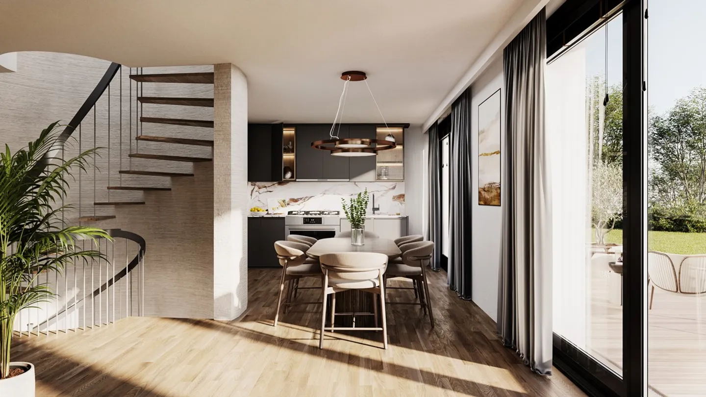 Bella villa contemporanea con 4 camere da letto e giardino di 200 m² adatto per una piscina - Foto 2 di 5