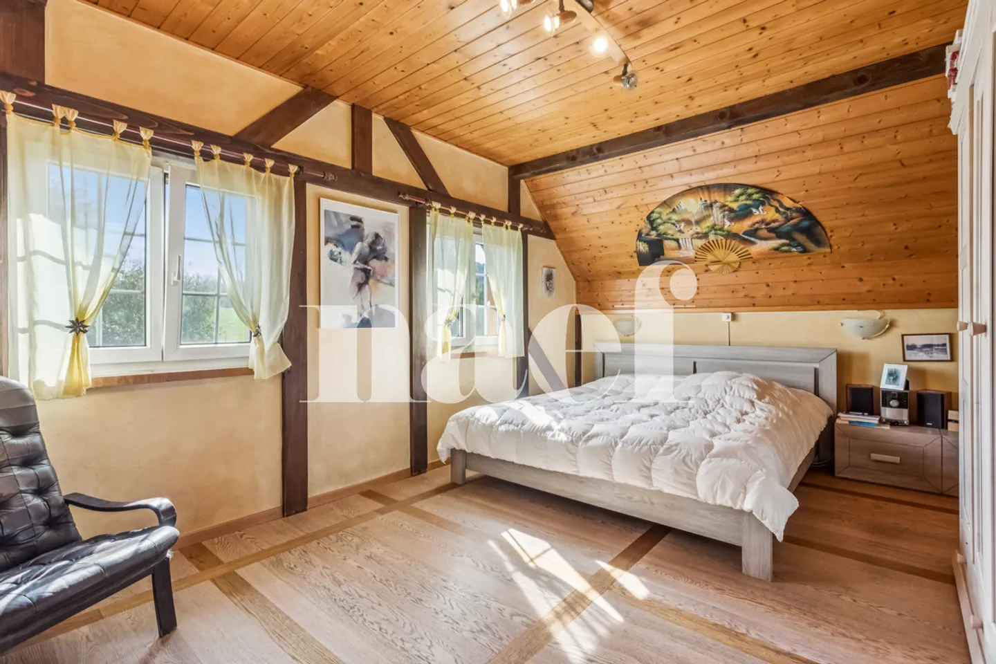 6,5-Zimmer-Einfamilienhaus mit atemberaubendem Blick in Le Bry zu verkaufen - Foto 4 von 7