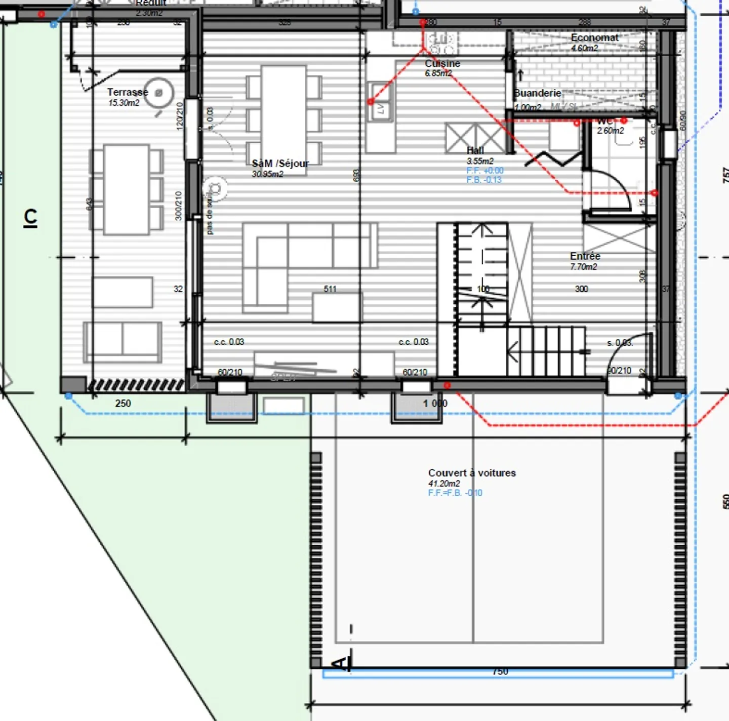 New semi-detached villa with 5.5 rooms, terrace, and garden for sale in Rueyres-St-Laurent - Photo 3 of 5