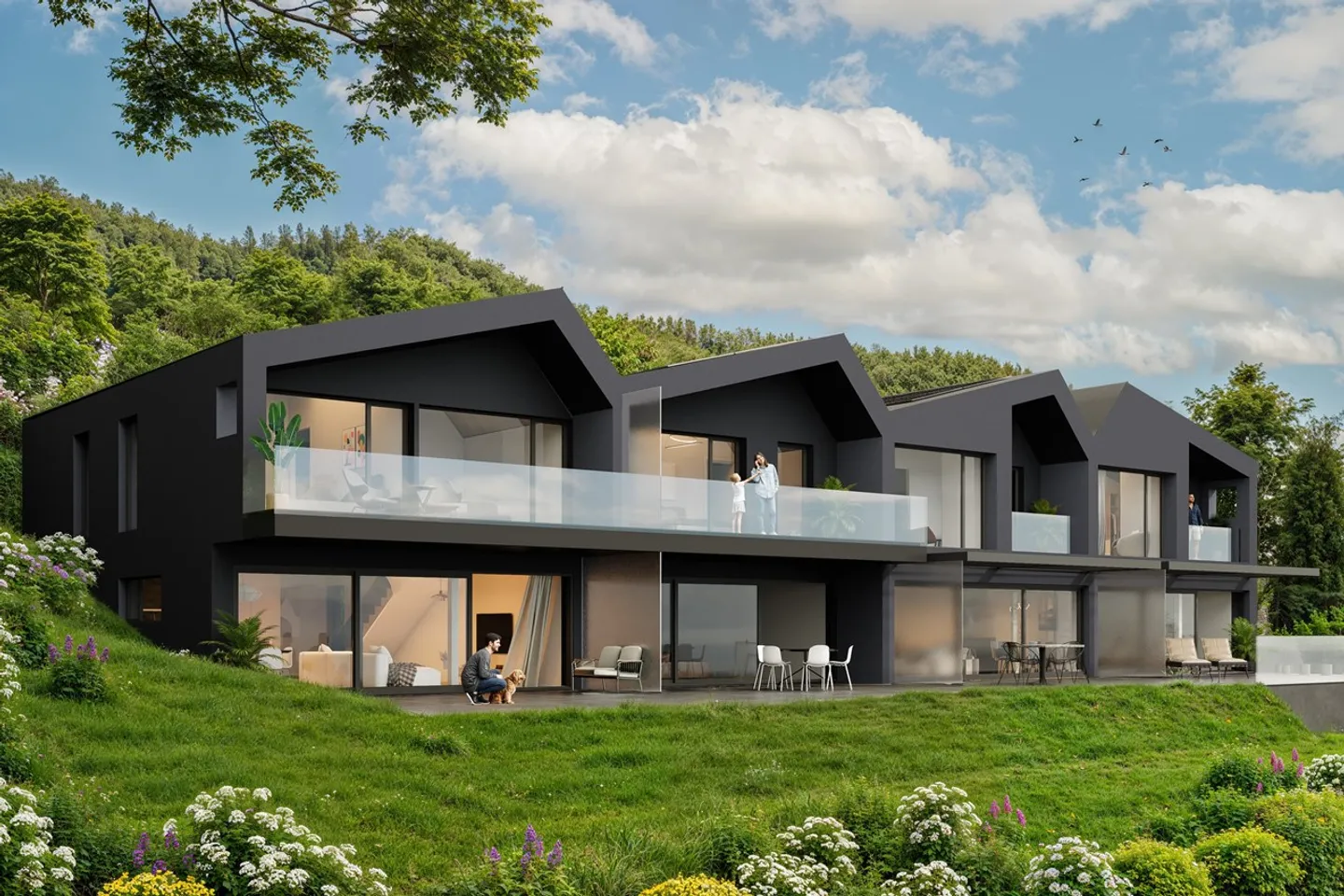 Abbaye 18 - Nouveau projet de 4 villas - Photo 1 sur 8