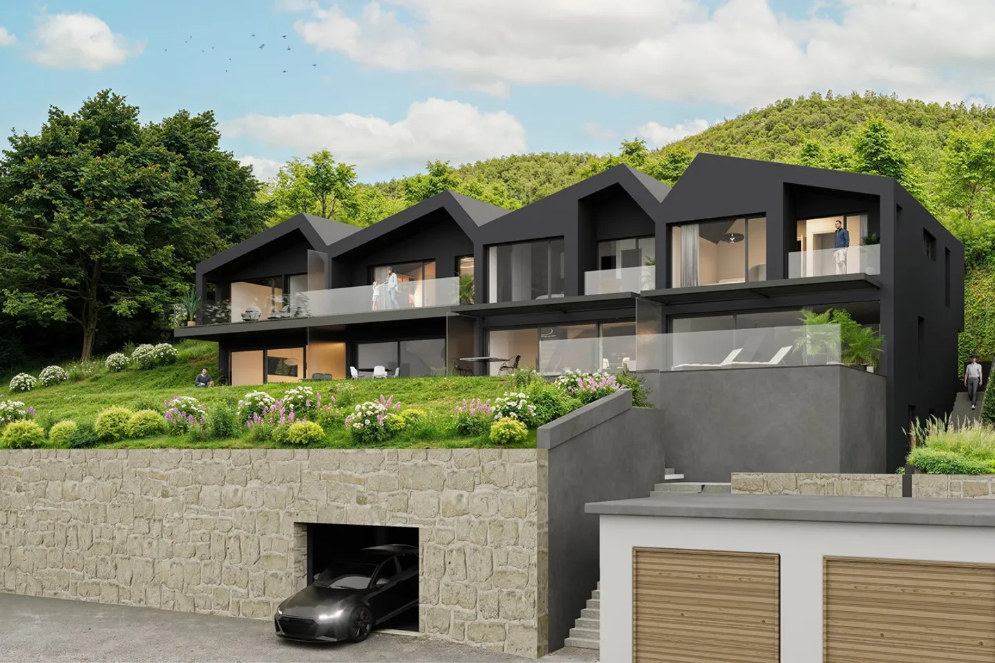 Abbaye 18 - Neues Projekt von 4 Villen - Foto 8 von 8