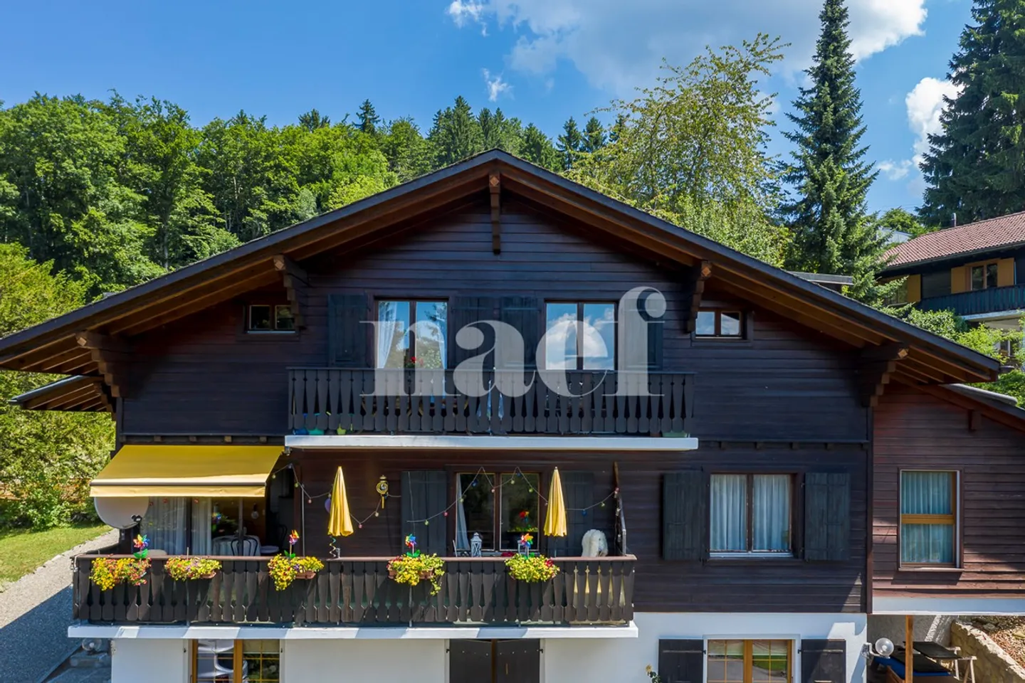 5.5-room apartment/chalet with a magnificent view for sale in Châtel-St-Denis - Photo 1 of 8