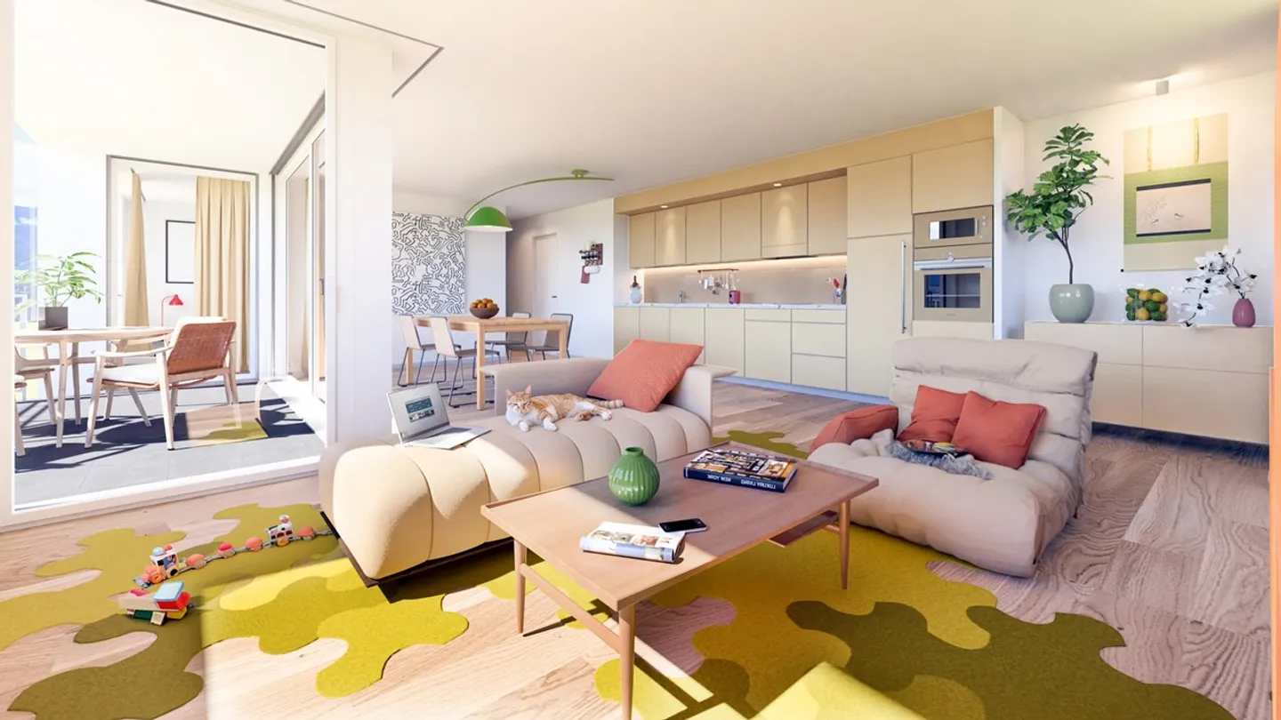 Promotions de 25 appartements du studio au 5.5 pièces à vendre à Siviriez - Photo 2 of 6