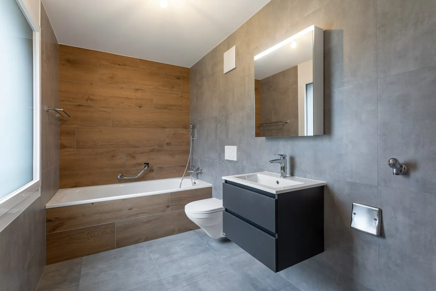 Appartement neuf de 3.5 pièces au rez avec terrasse et jardin à vendre à St-Aubin | FR - Photo 4 sur 6