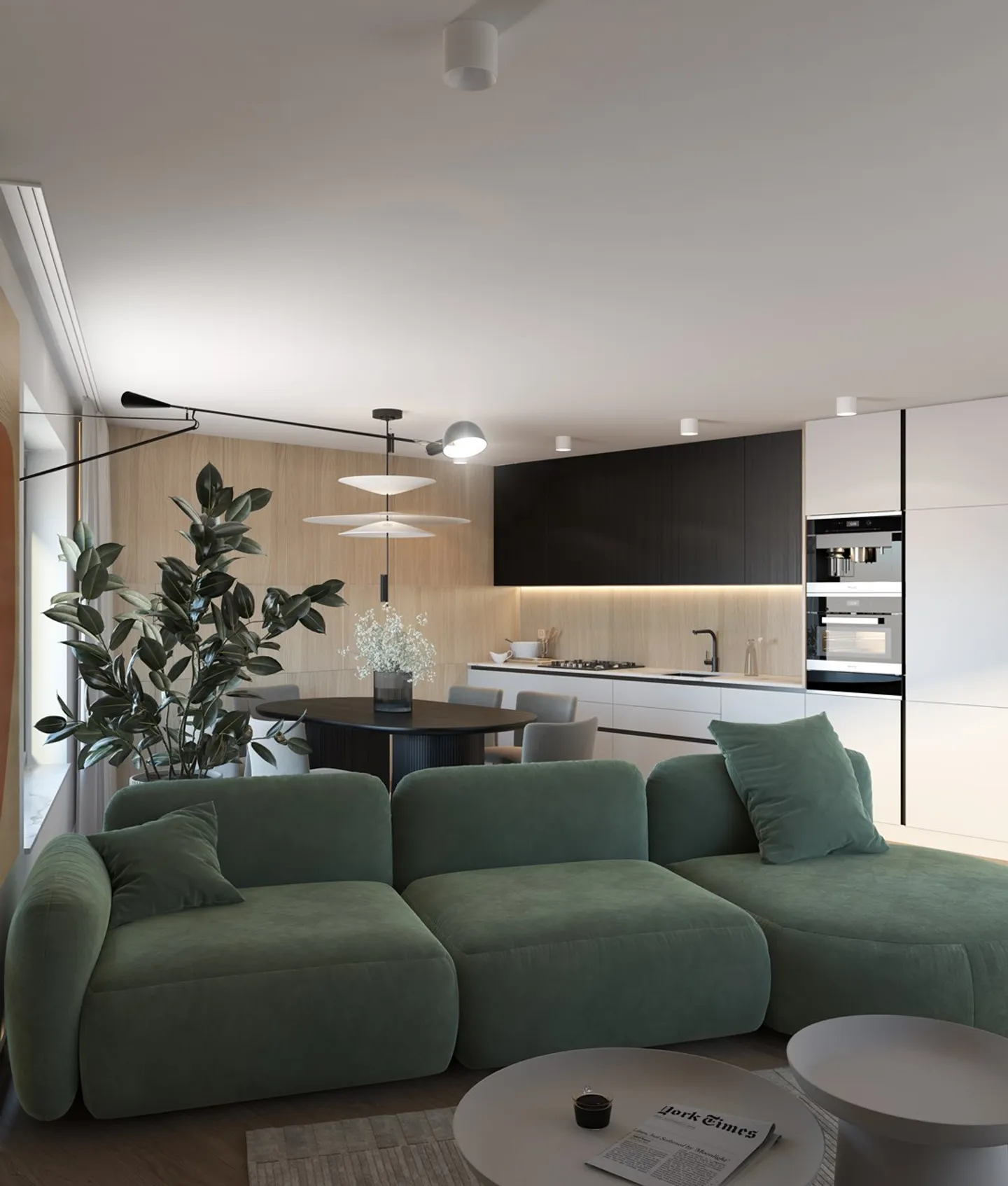 New promotion Domaine de Vouvry - New 3.5 room apartment lot A15 for sale - Photo 4 of 9