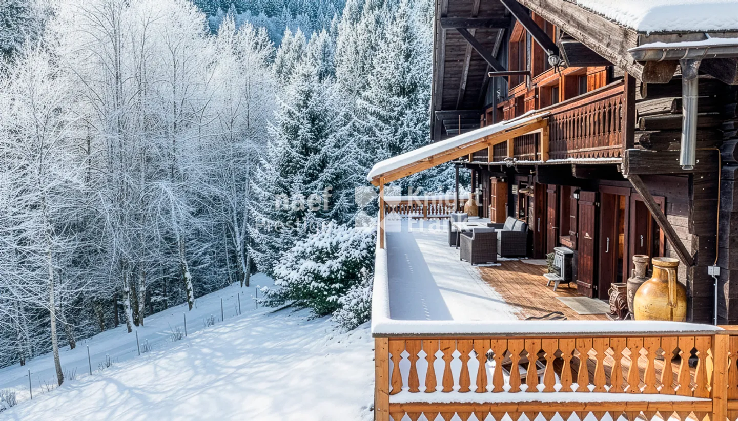 Exceptional 6-room chalet for sale between Troistorrents and Morgins / VS - Photo 5 of 13