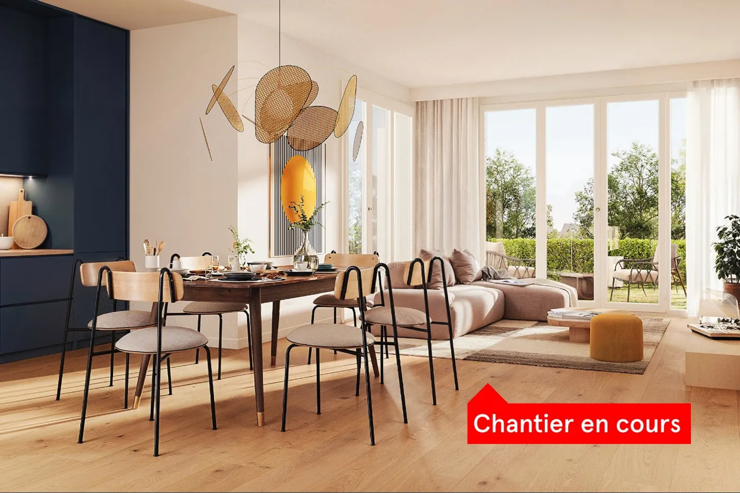 Pré-en-Ville - B102 - Nuovo appartamento di 3,5 locali idealmente situato - Foto 1 di 7