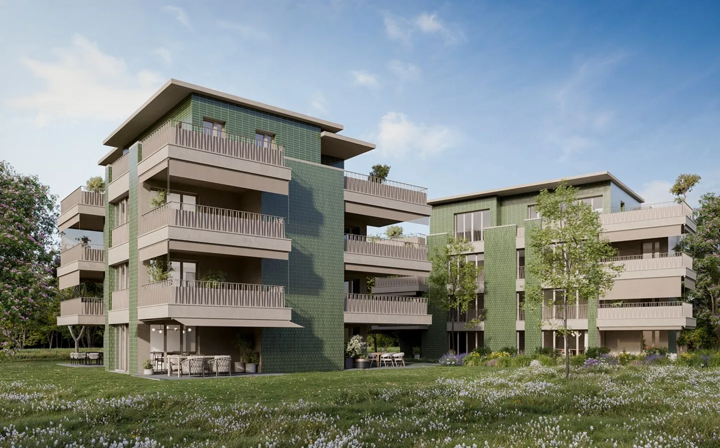 Pré-en-Ville - B1 - Neuwohnung mit 2,5 Zimmern in idealer Lage - Foto 2 von 6