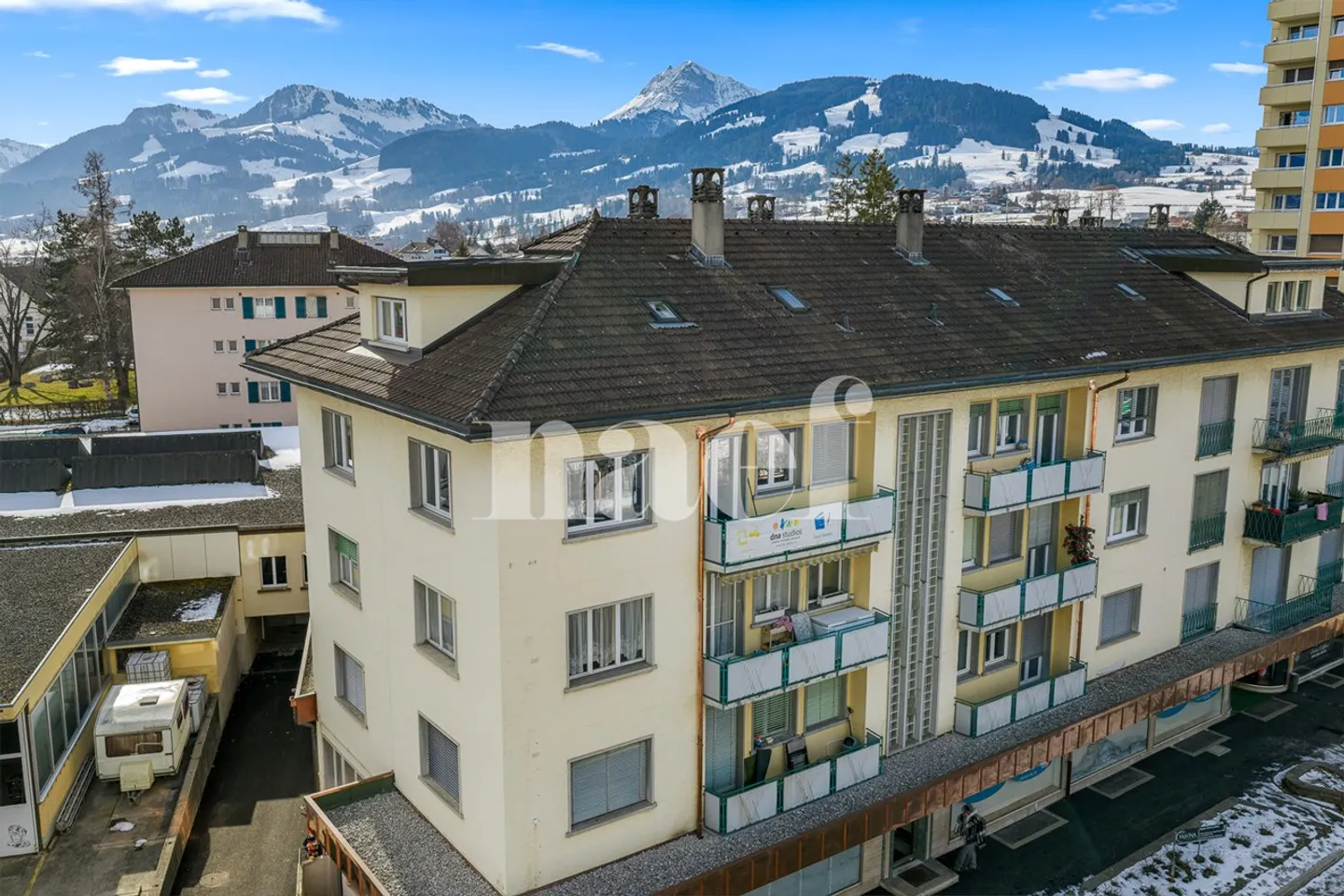 3.5-room apartment on the 2nd floor with a view of the Moléson and the Pre-Alps for sale in Bulle - Photo 7 of 8