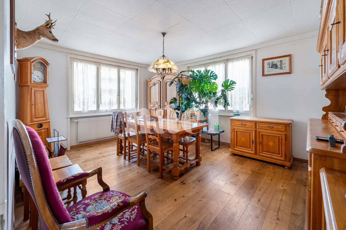 3.5-room apartment on the 2nd floor with a view of the Moléson and the Pre-Alps for sale in Bulle - Photo 4 of 8