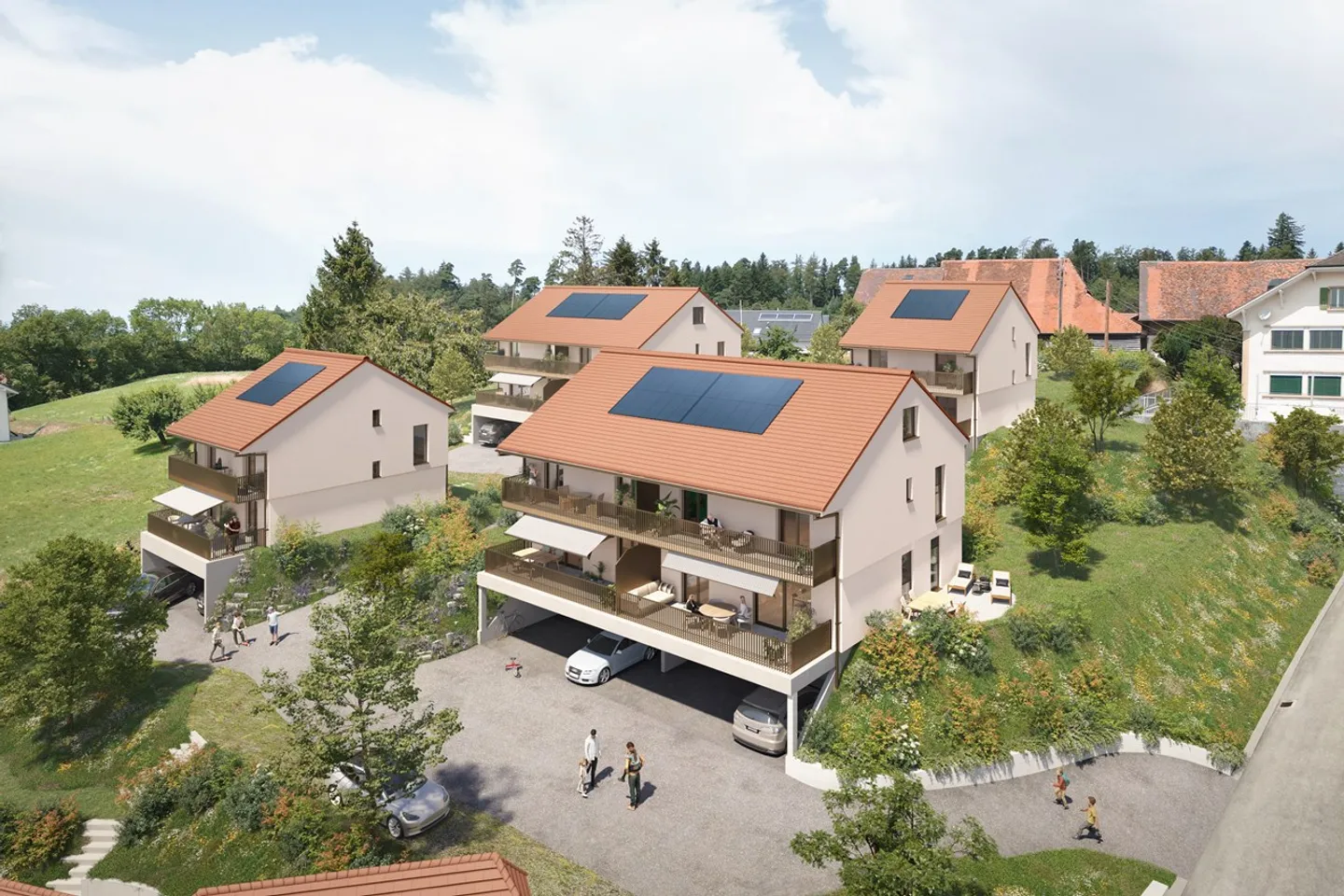 La Colline - Villa C - Villa indipendente nuova di 5.5 stanze - Foto 4 di 7