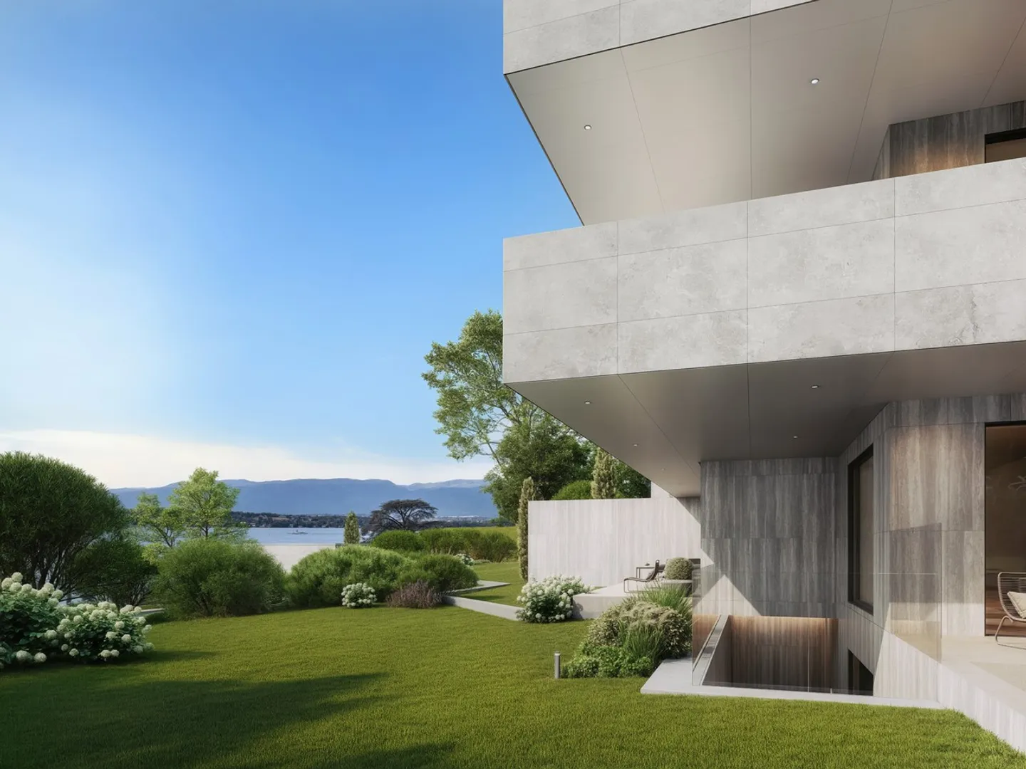 Haut Rivage, Cologny | 3 ville individuali con vista lago - Foto 5 di 6