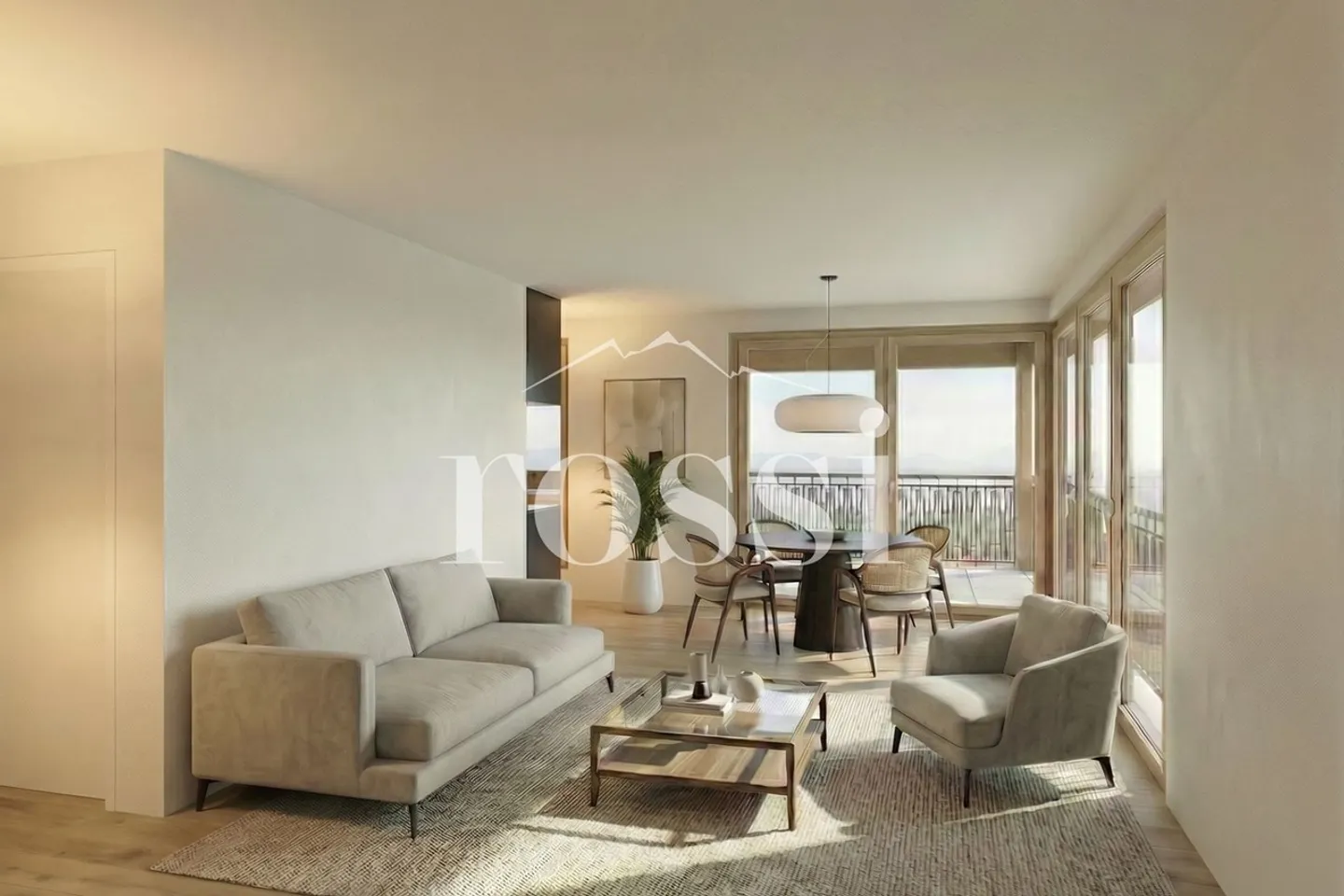 Nuovo appartamento attico di 2.5 locali con balcone in vendita a Cottens - Foto 1 di 5