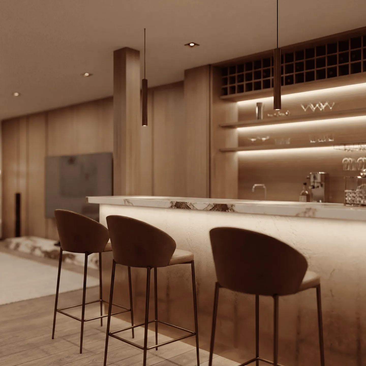 Rigaud 8, Chêne-Bougeries | 2 ville contemporanee di alto livello - Foto 5 di 6