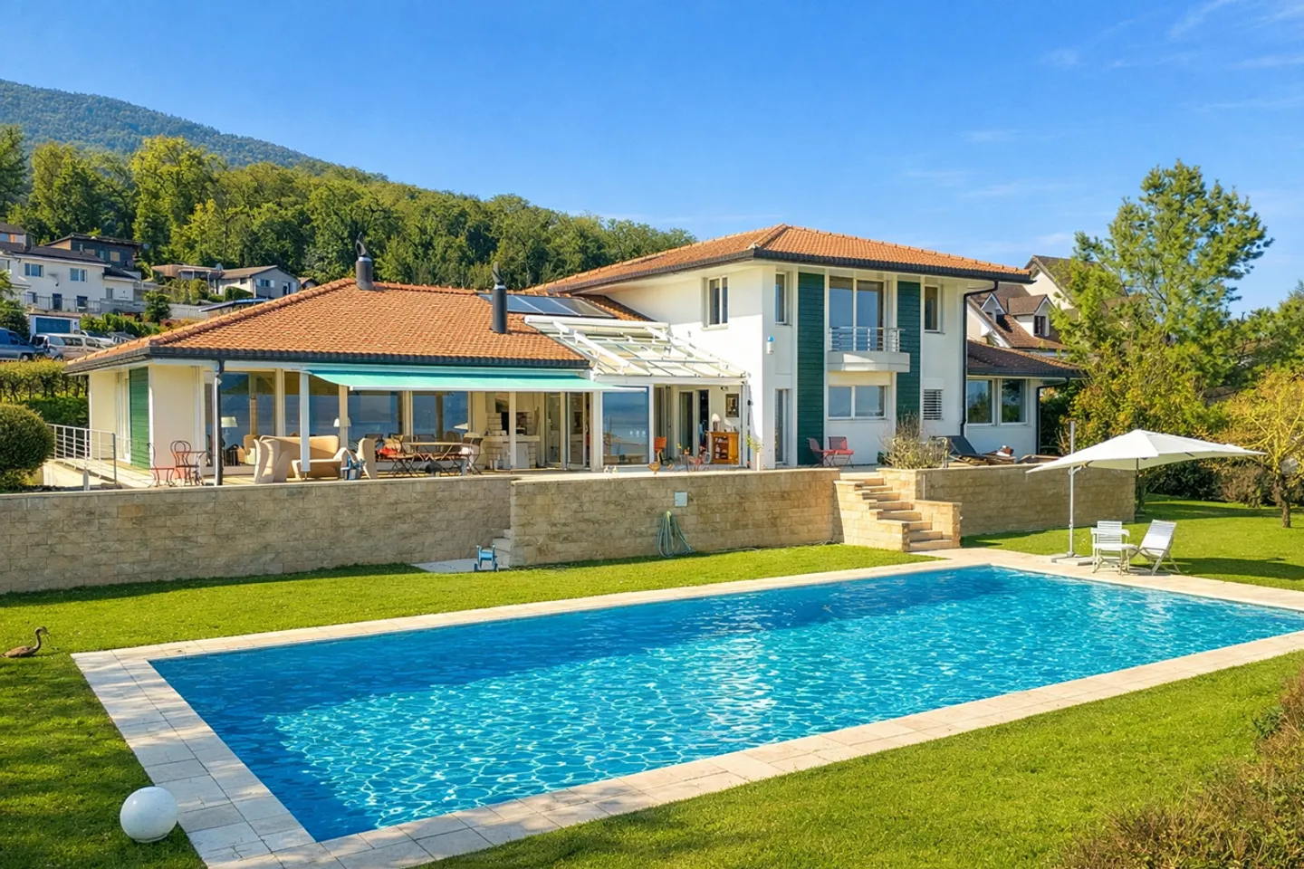 Property with panoramic view of the lake - Photo 1 of 7