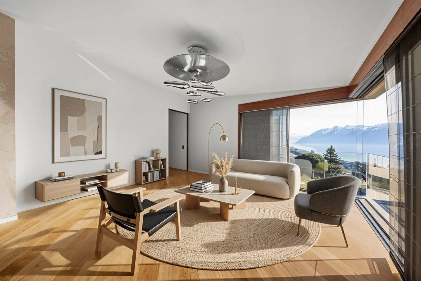 Attique contemporain avec vues - Photo 1 sur 12