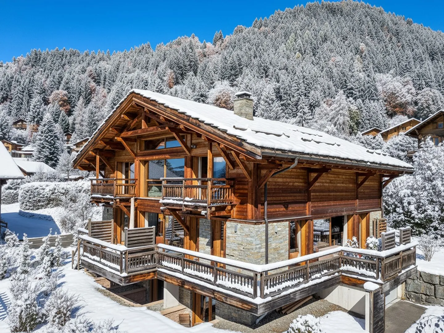 Ein Bayrou-Chalet zum Verkauf in der Region Villars-sur-Ollon - Die Kunst des alpinen Bauens von Megève bis Crans-Montana - Foto 12 von 13