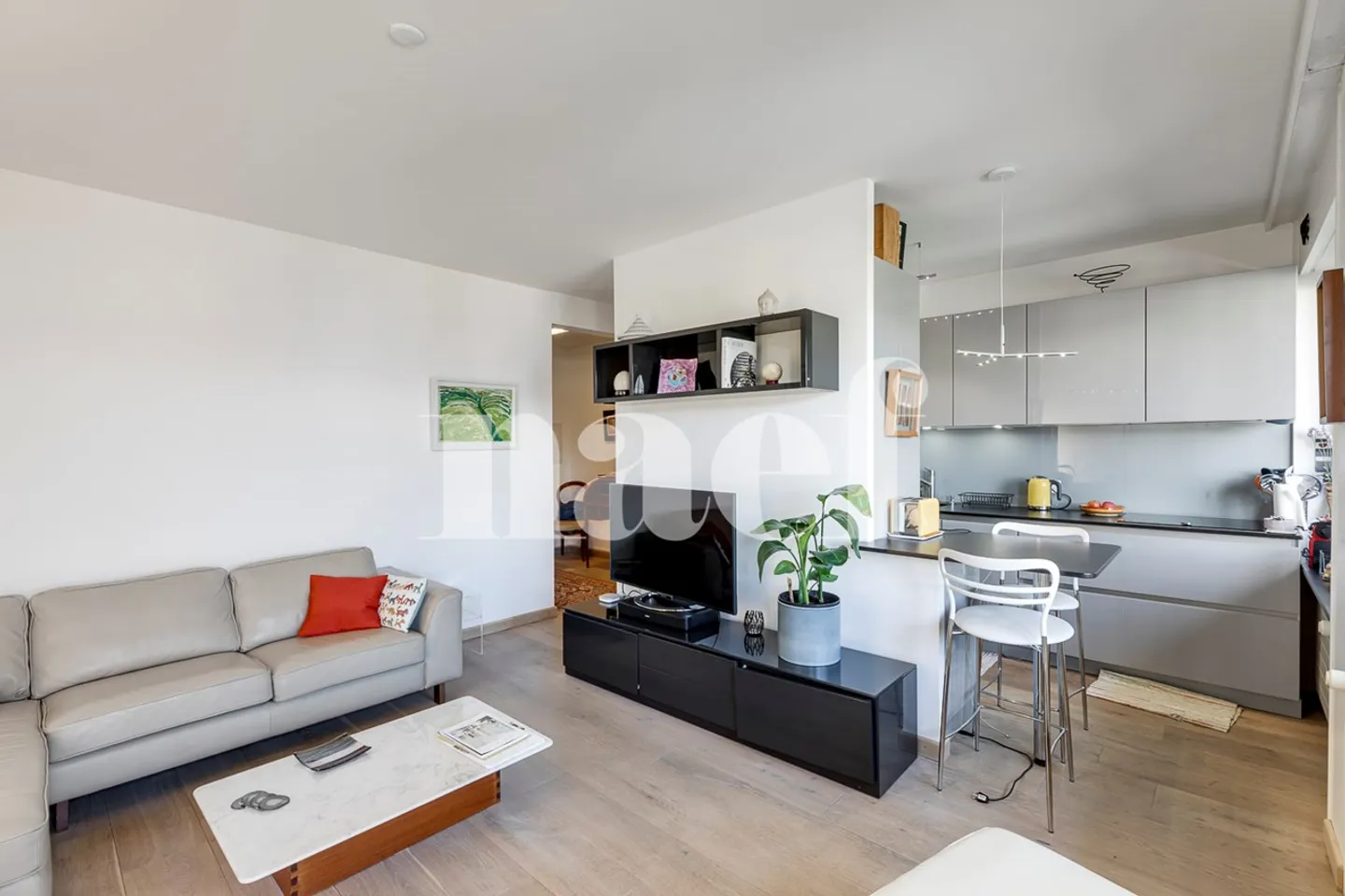 Beautiful 3-room apartment close to the Eaux-Vives train station - Photo 5 of 11