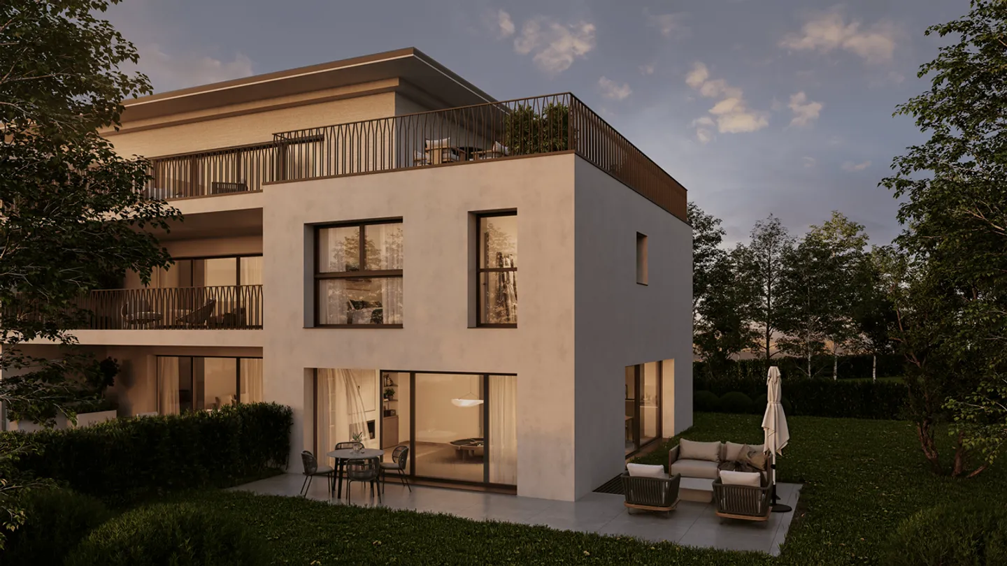 Beautiful triplex in a quiet area with a garden of over 1000 m² - Photo 1 of 5