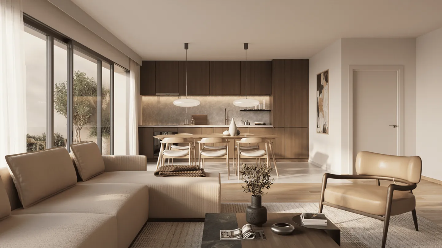 Beautiful triplex in a quiet area with a garden of over 1000 m² - Photo 2 of 5