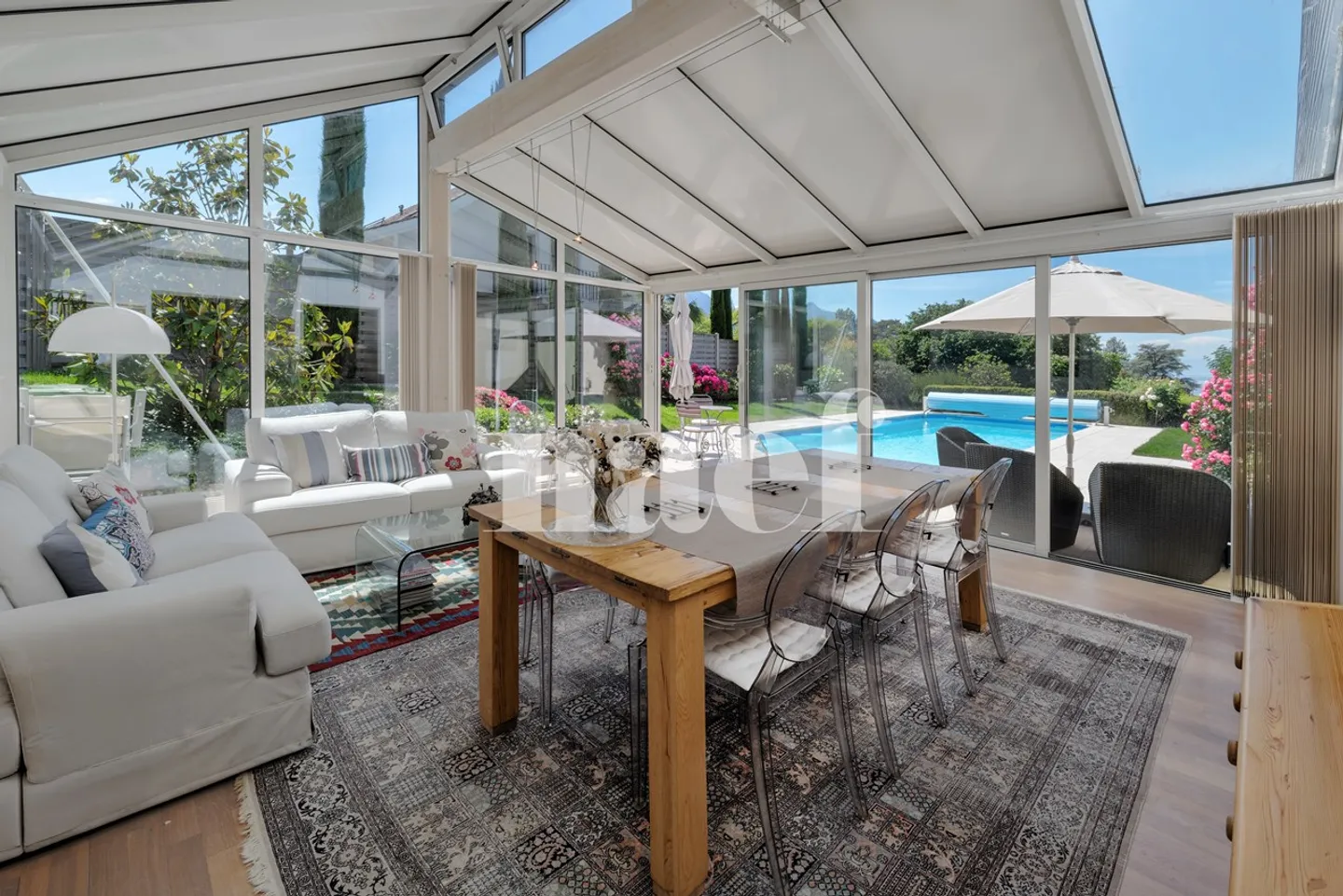Beautiful 7.5-room detached villa with outdoor pool for sale in Villeneuve - Photo 7 of 12