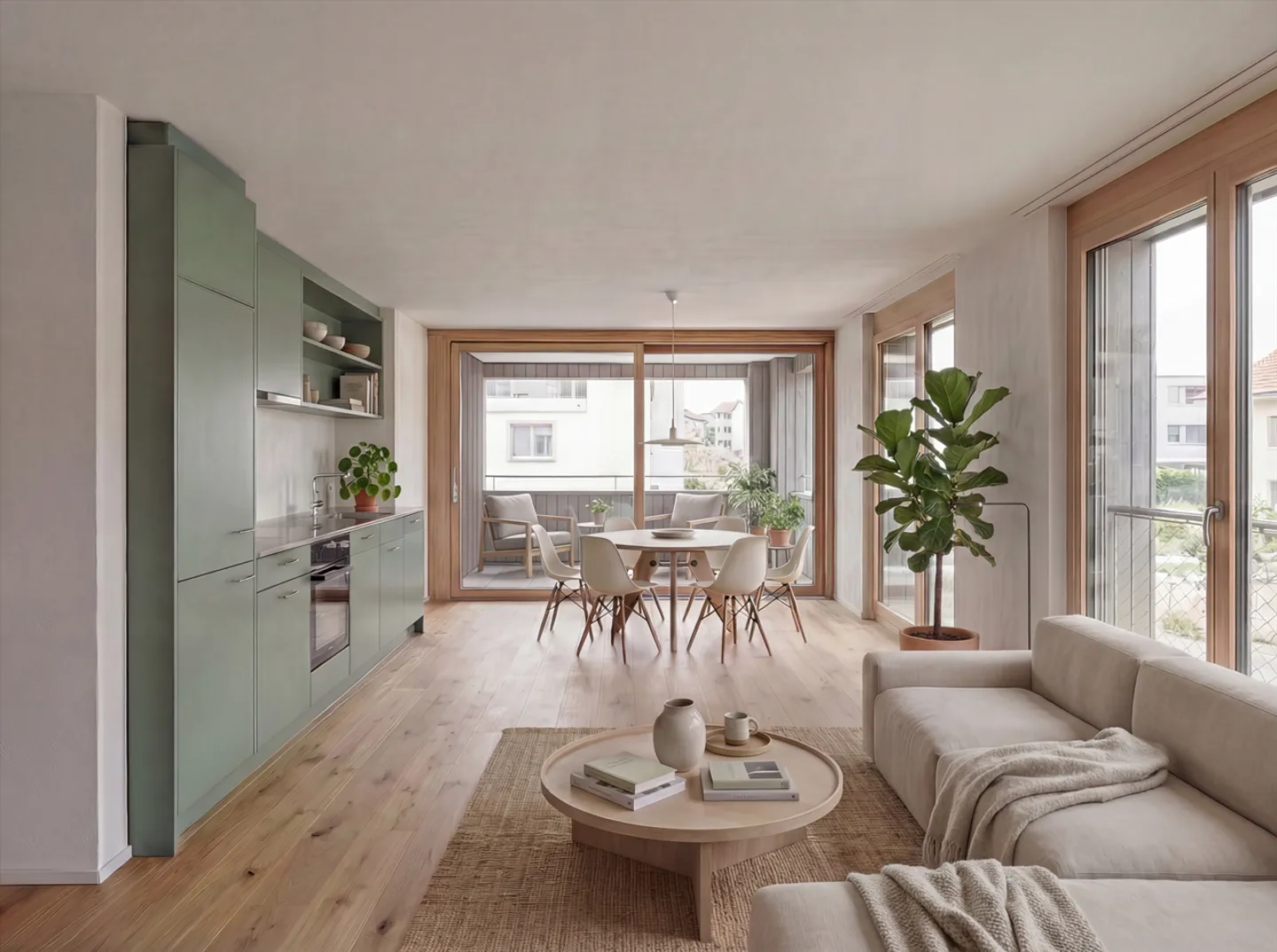Nouvelle promotion de 9 logements de 3.5 et 4.5 pièces à vendre à Neyruz - Foto 3 von 4