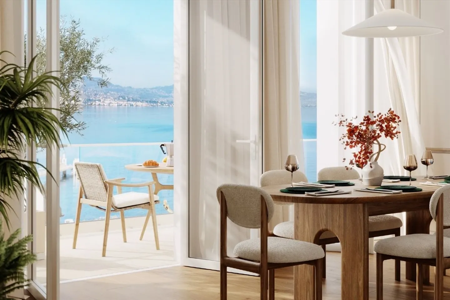 Lot A2 - Nuovo appartamento di 3,5 locali al 1° piano con vista panoramica sul lago - In vendita a Villeneuve - Foto 1 di 9