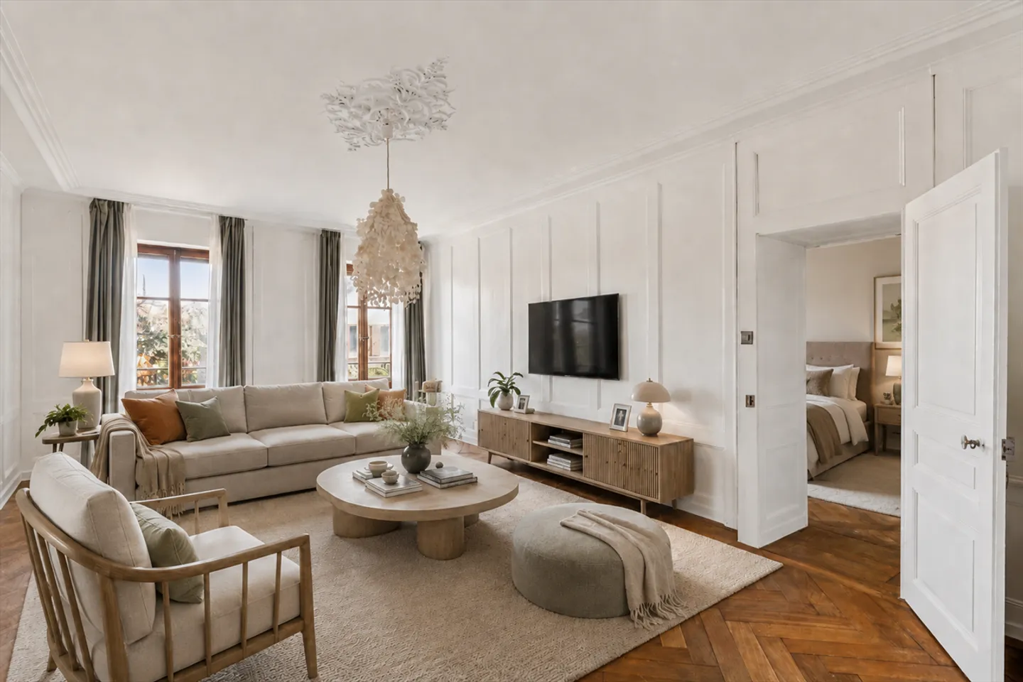 Duplex de 5.5 pièces dans une demeure historique - Foto 1 di 1