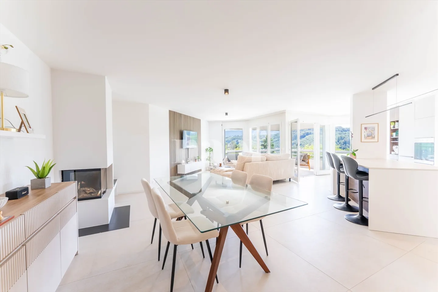 Appartement de 4.5 pièces en attique avec balcon à vendre à Marly - Photo 1 sur 1