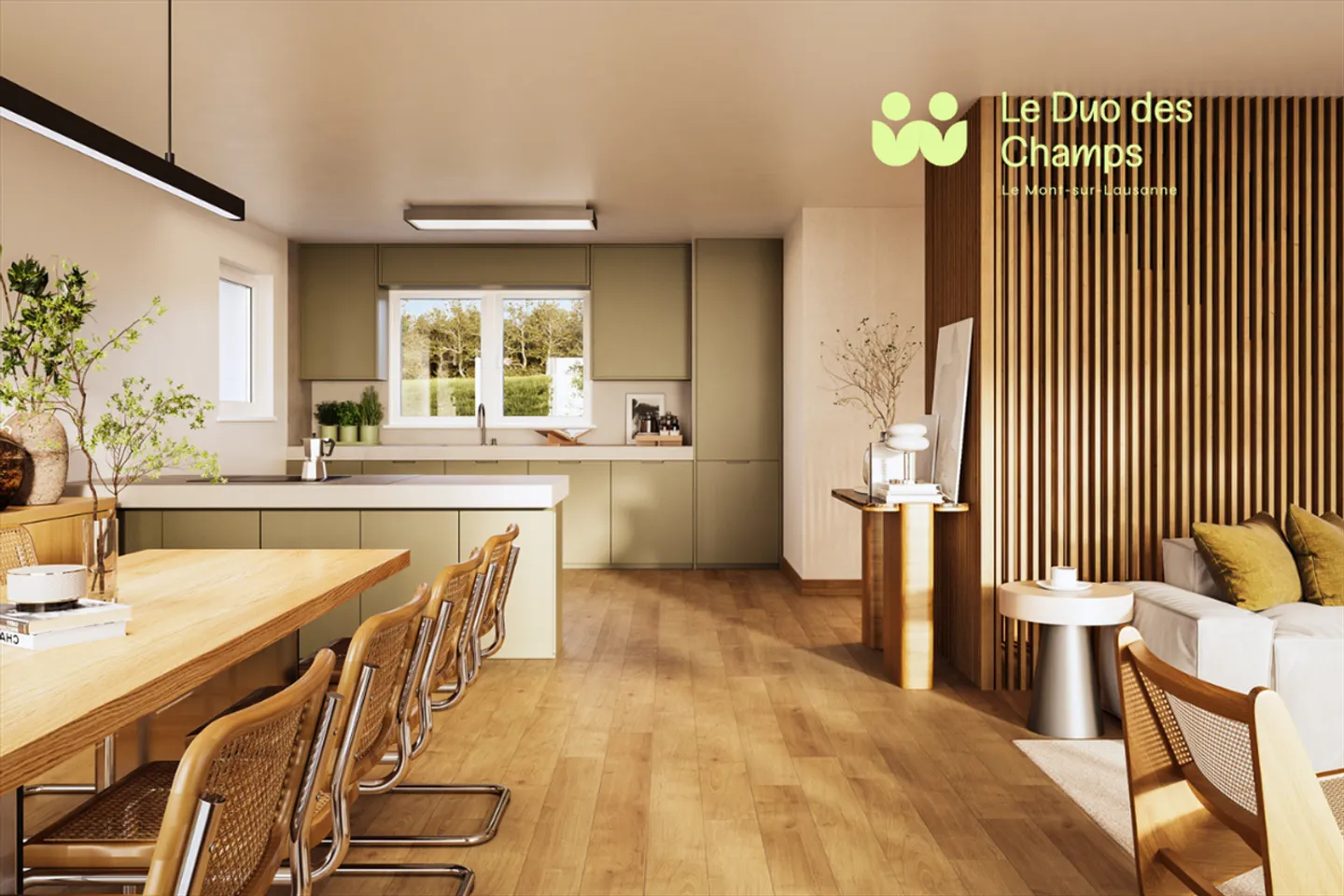 Le Duo des Champs - Spaziosa, luminosa e funzionale casa a schiera di 5.5 locali - Foto 4 di 10
