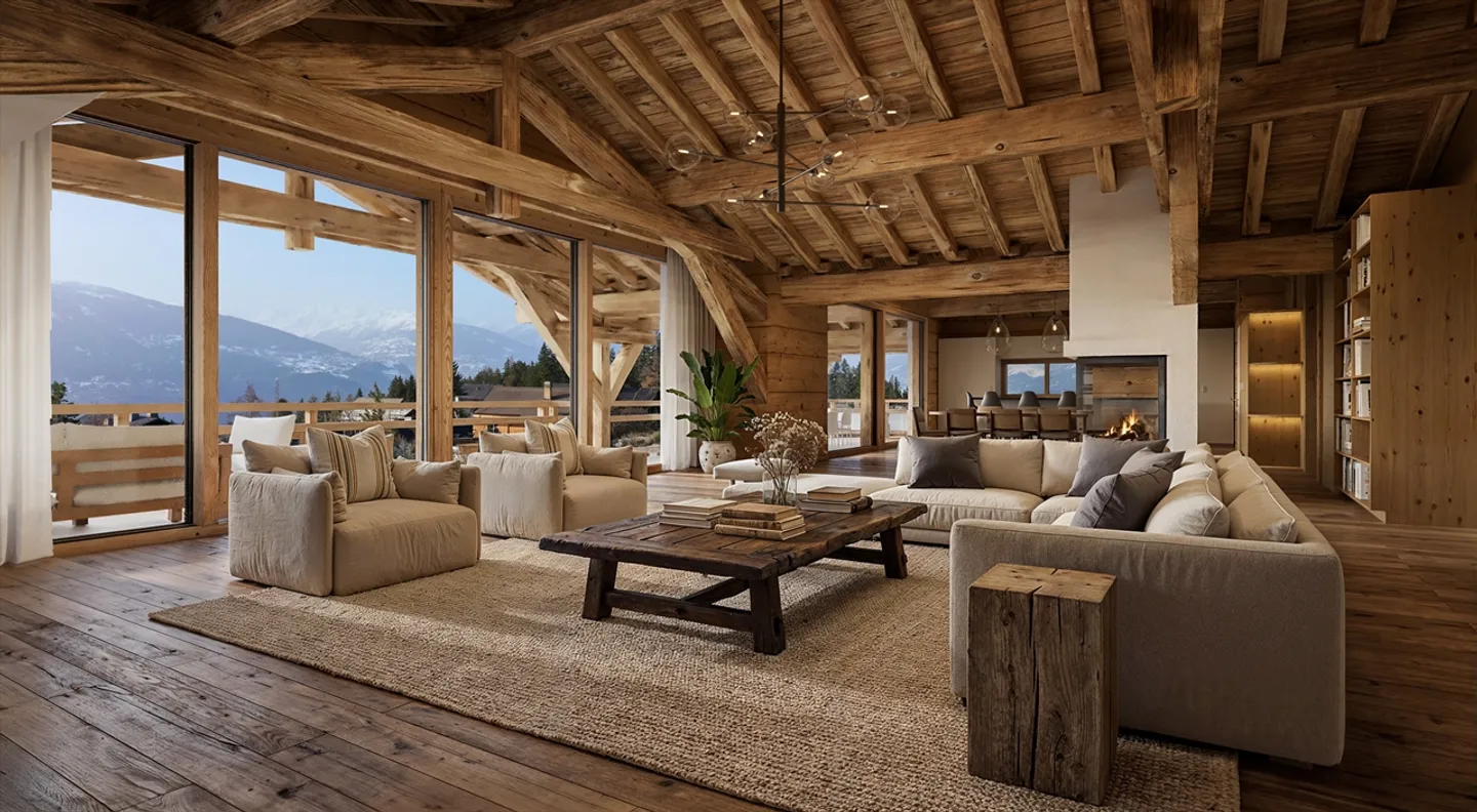 Chalet neuf d'exception à Crans-Montana - Photo 2 sur 2