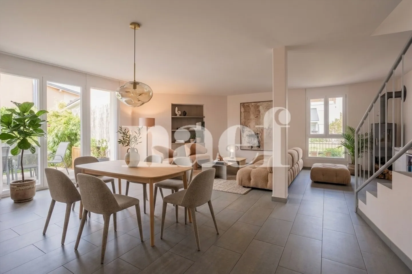 Maison de 6.5 pièces avec jardin et piscine à vendre à Avenches - Photo 4 of 9