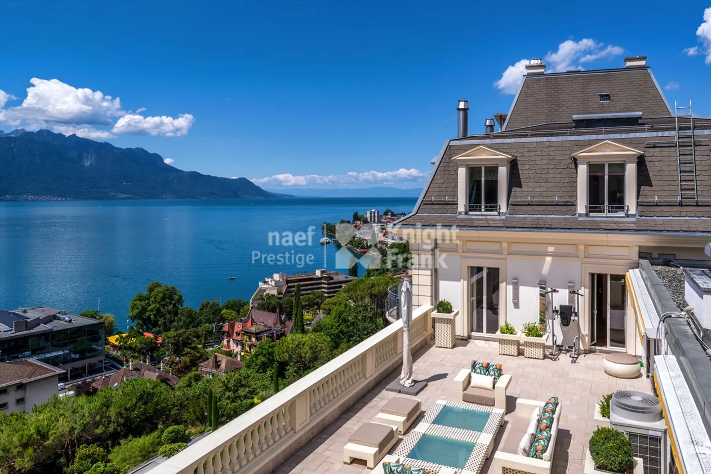 Unique! Penthouse apartment of 8.5 rooms with exceptional view for sale in the heart of Montreux - Photo 13 of 13