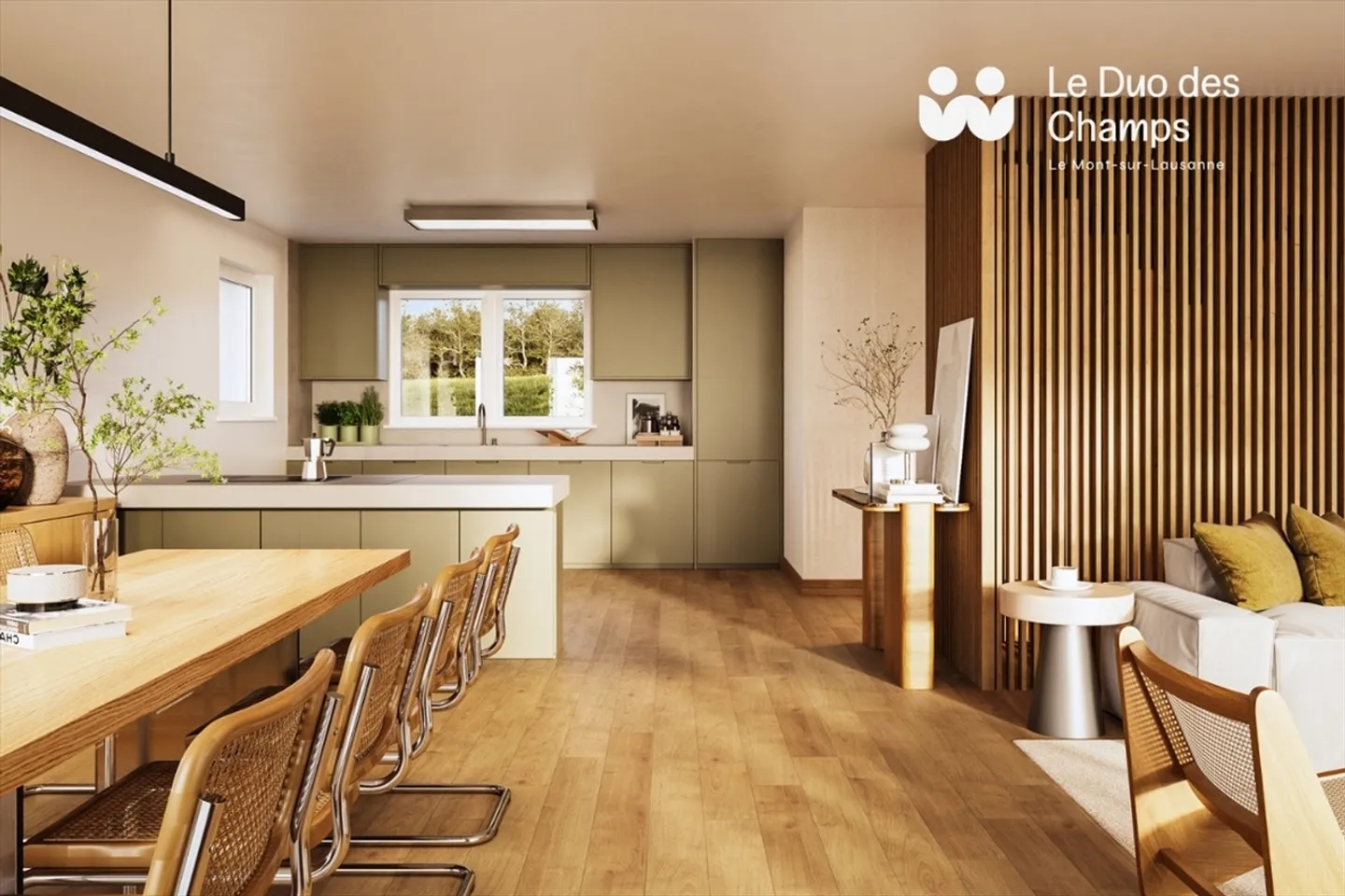 The Duo des Champs - Spacious, bright and functional 5.5 room terraced house - Photo 3 of 10
